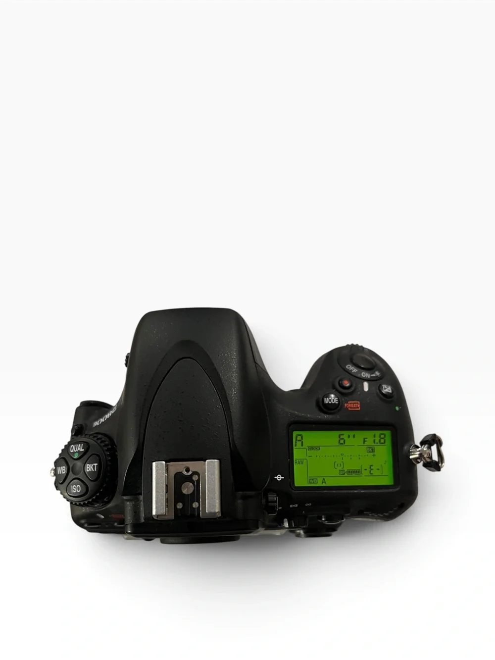 Nikon D800E Black DSLR Camera with battery grip